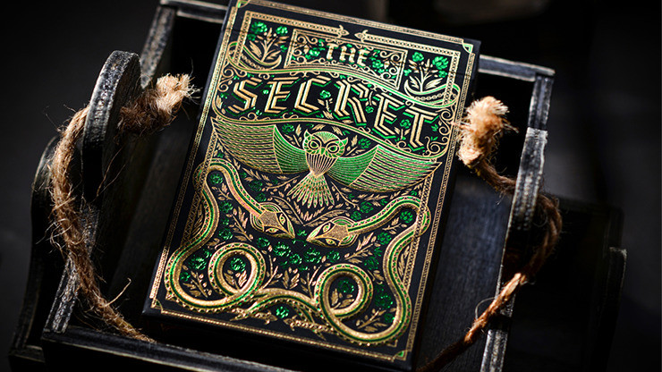 The Secret, Emerald Edition Playing Cards by Riffle Shuffle