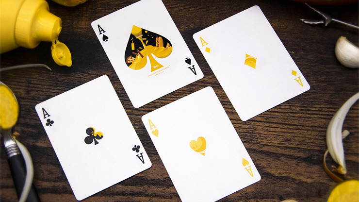 Mustard Playing Cards by Fast Food Playing Cards - Image 3