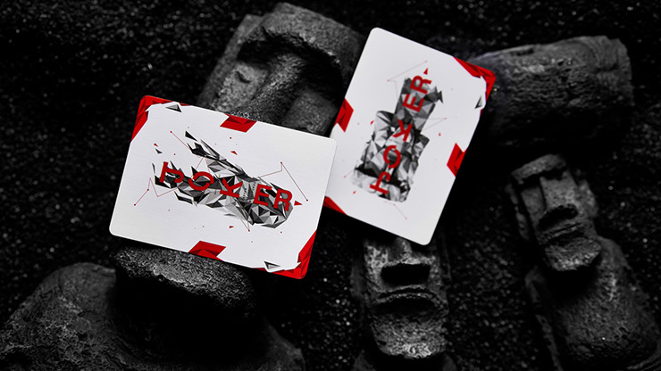 Moai Red Edition Playing Cards by Bocopo - Image 2