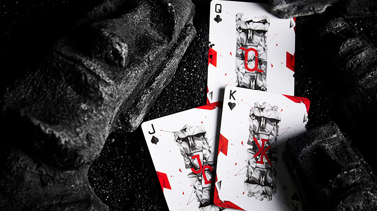 Moai Red Edition Playing Cards by Bocopo - Image 4