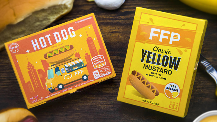 Hot Dog & Mustard Combo, Half-Brick Playing Cards by Fast Food Playing Cards - Image 2