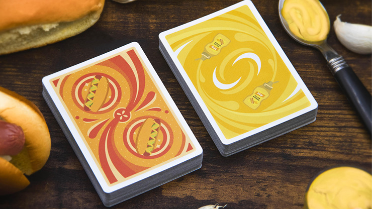 Hot Dog & Mustard Combo, Half-Brick Playing Cards by Fast Food Playing Cards - Image 4