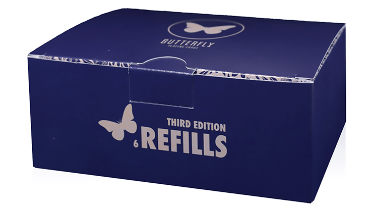 Refill Butterfly Cards Blue 3rd Edition, 6 pack by Ondrej Psenicka
