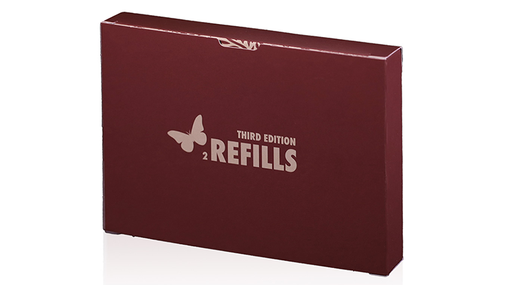 Refill Butterfly Cards Red 3rd Edition, 2 pack by Ondrej Psenicka