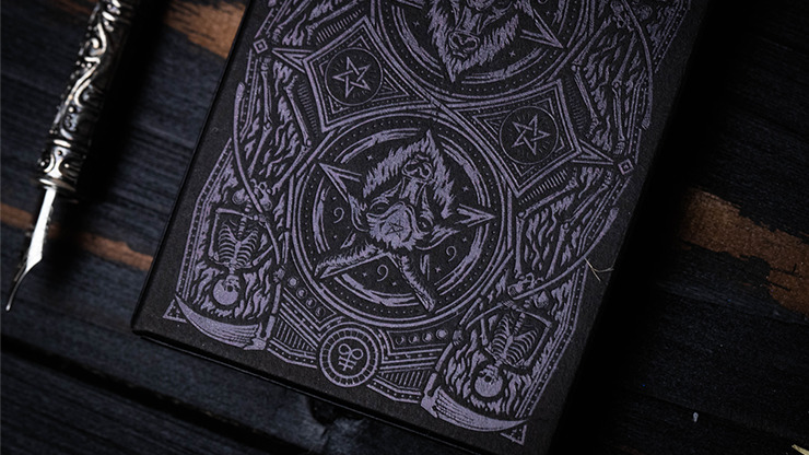 666, Silver Foil Playing Cards by Riffle Shuffle - Image 2