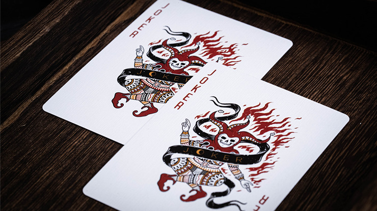 666 Dark Reserves, Bronze Foil Playing Cards by Riffle Shuffle - Image 5