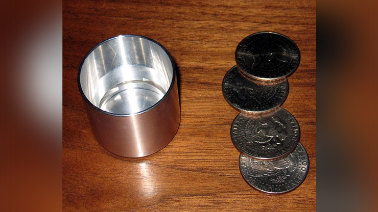 Leprechaun Sucker Cup Half Dollar/English Penny by Chazpro Magic - Image 2