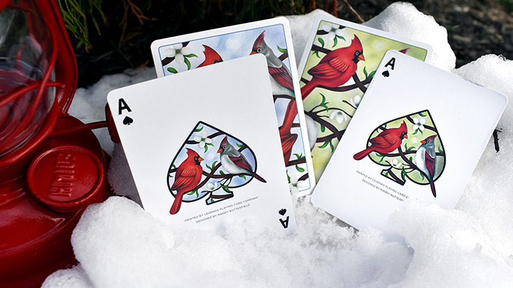 Cardinals Euchre Playing Cards by Midnight Cards - Image 2
