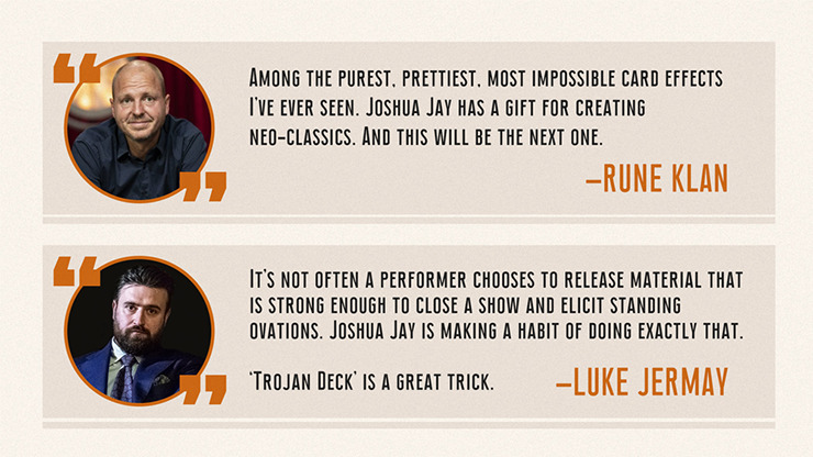 Trojan Deck Standard Index, Gimmicks and Online Instructions by Joshua Jay - Image 5