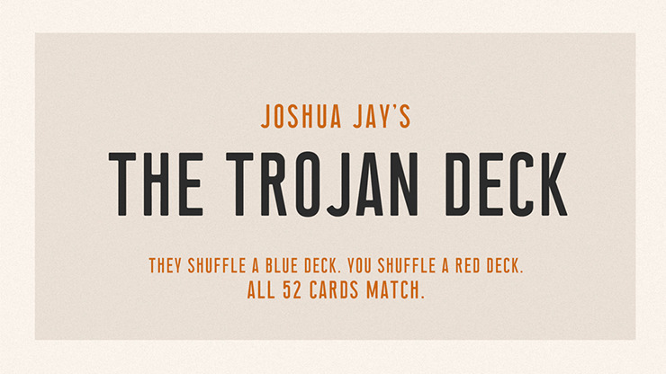 Trojan Deck Standard Index, Gimmicks and Online Instructions by Joshua Jay - Image 6