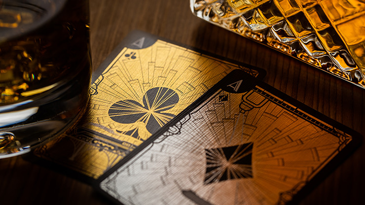 The Grand Golden Glamor Foiled Edition Playing Cards by Riffle Shuffle - Image 6