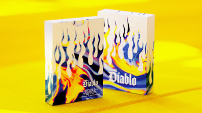 Ultra Diablo Blue Playing Cards by Gemini - Image 3