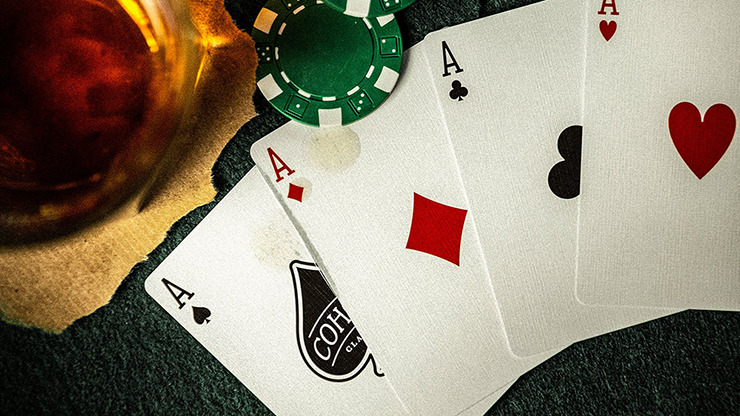 Green Cohorts, Luxury-pressed E7 Playing Cards - Image 2