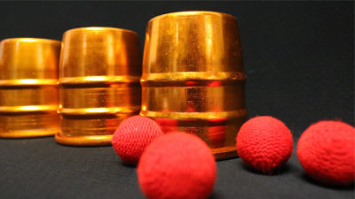 Cups & Balls, Copper by Zanders Magical Apparatus - Image 2