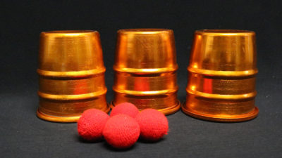 Cups & Balls, Copper by Zanders Magical Apparatus