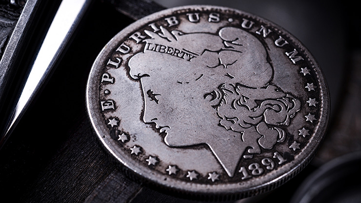 Skymember Presents Monarch, Morgan un-gimmicked Coin Set Only by Avi Yap - Image 3