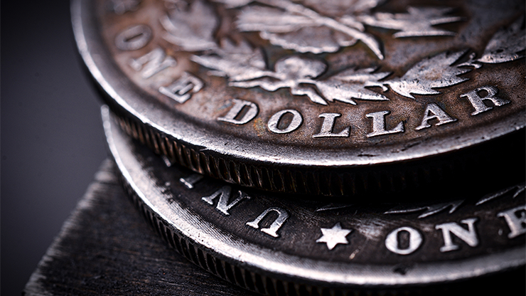 Skymember Presents Monarch, Morgan un-gimmicked Coin Set Only by Avi Yap - Image 5