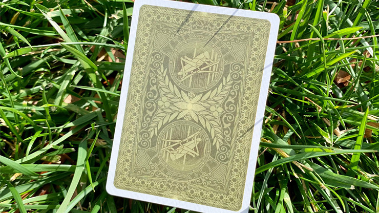 Grasshopper Dark, Olive Playing Cards - Image 6