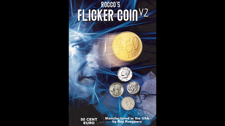 FLICKER COIN V2, Euro 50 Cent by Rocco