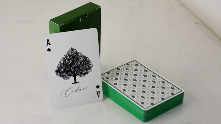 Premium Gilded Cedar Playing Cards - Image 3