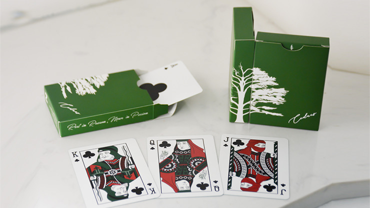 Premium Gilded Cedar Playing Cards - Image 6