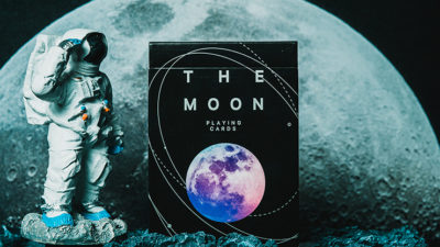The Moon, Purple Edition Playing Cards by Solokid