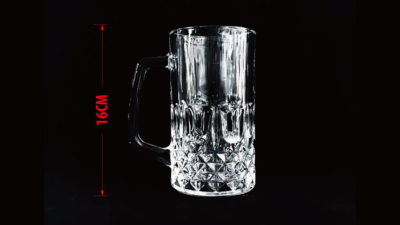 SELF EXPLODING BEER GLASS, 16cm by Wance