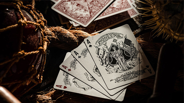 Pioneers, Red Playing Cards - Image 2