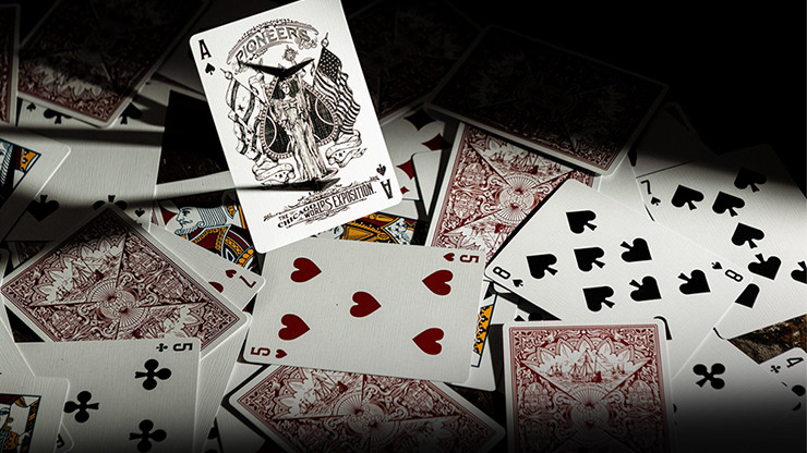 Pioneers, Red Playing Cards - Image 5