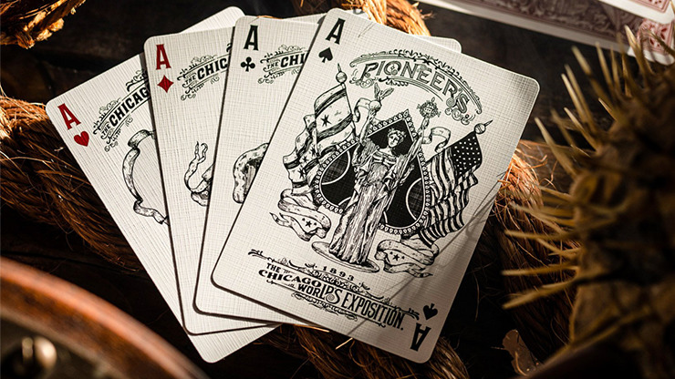 Pioneers, Blue Playing Cards - Image 4