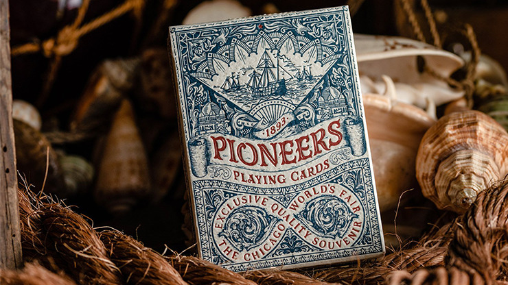 Pioneers, Blue Playing Cards