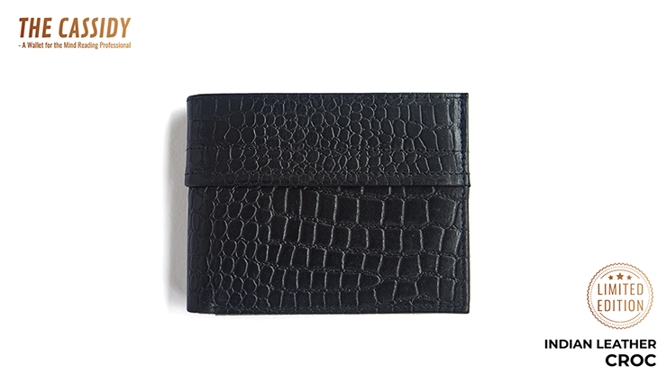 THE CASSIDY WALLET CROCODILE / LIMITED 50 by Nakul Shenoy
