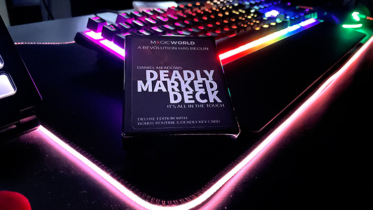 DEADLY MARKED DECK RED BEE, Gimmicks and Online Instructions by MagicWorld - Image 3