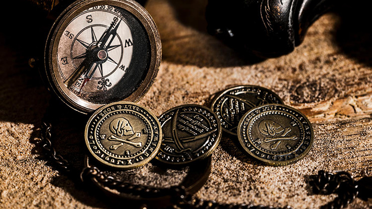 Pirate Coins, Half- Dollar by Ellusionist - Image 6