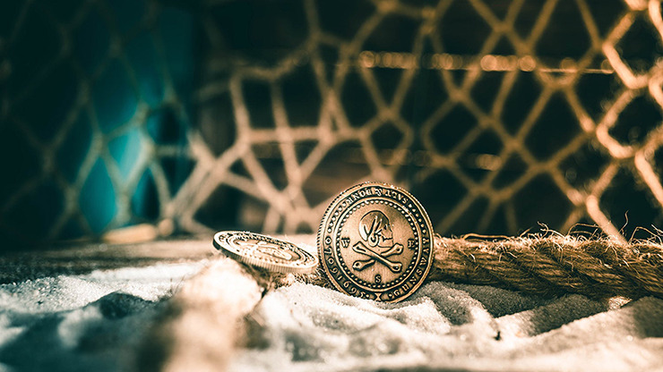 Pirate Coins, Dollar by Ellusionist