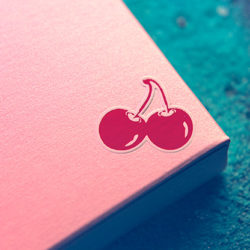 Cherry Casino House Deck Playing Cards, Flamingo Pink