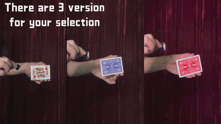 X BLACK HOLE RED, Gimmicks and Online Instructions by Kingsley Xu - Image 4