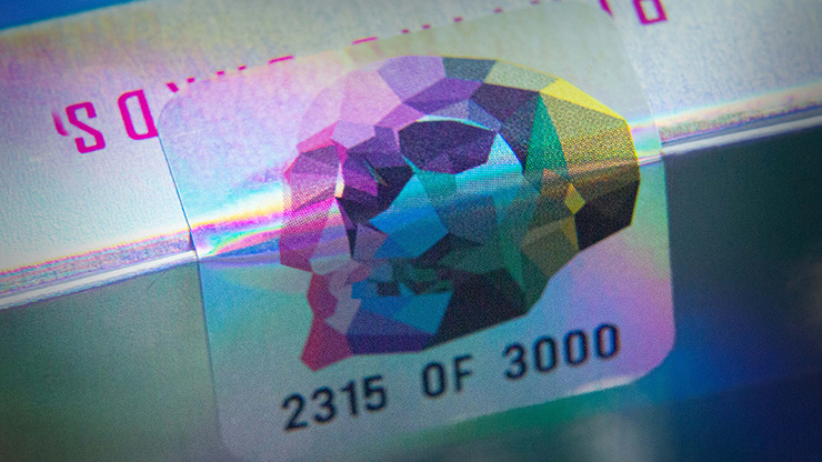 Limited Edition Memento Mori Holographic Playing Cards - Image 3