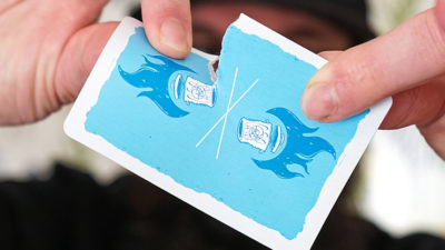 Trash & Burn, Blue Playing Cards by Howlin' Jacks - Image 3