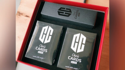 Chris Cards GLOW, Limited Edition Giftbox Playing Cards