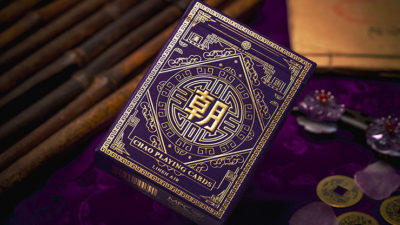 Chao, Purple Playing Cards by MPC