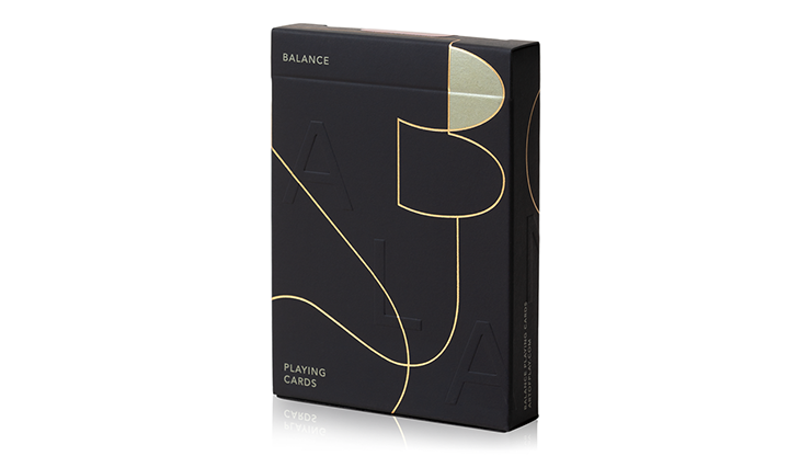 Balance, Black Edition Playing Cards by Art of Play