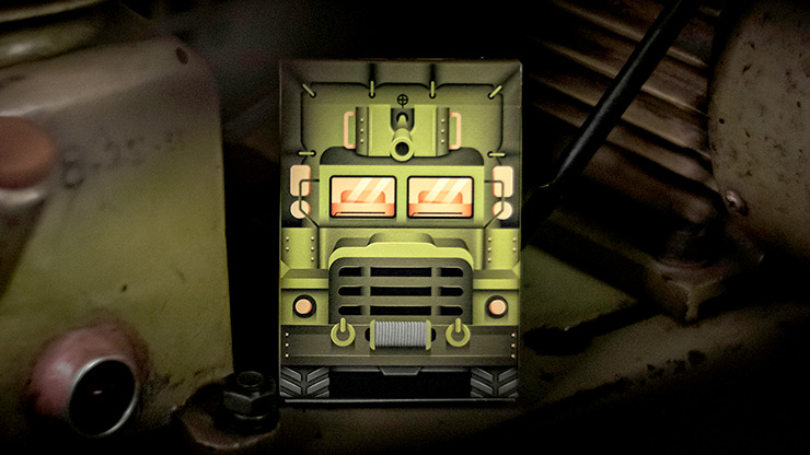 Military, Half-Brick Playing Cards by Riffle Shuffle - Image 2