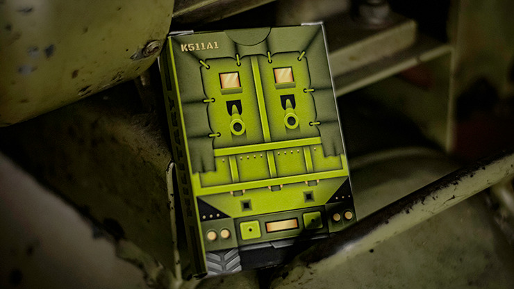 Military, Half-Brick Playing Cards by Riffle Shuffle - Image 3