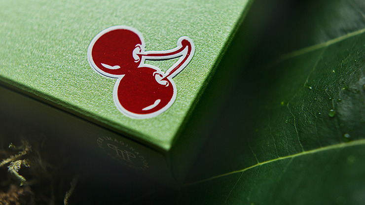 Cherry Casino House Deck Playing Cards, Sahara Green - Image 2