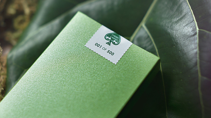 Cherry Casino House Deck Playing Cards, Sahara Green