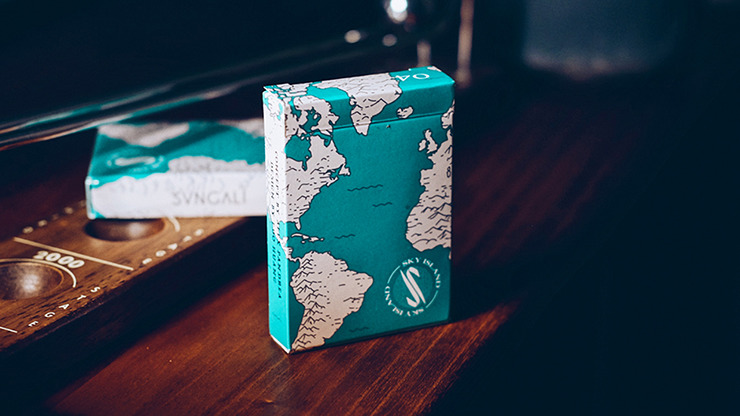 Sky Island Playing Cards by Svngali Design Co - Image 3