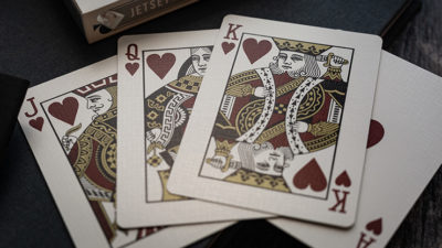 Lounge Edition in Jetway, Silver with Limited Back by Jetsetter Playing Cards - Image 4