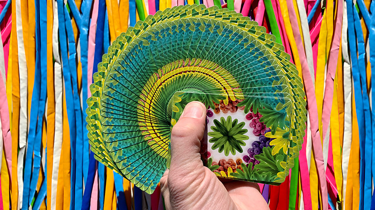 Gilded Bicycle Balloon Jungle Playing Cards - Image 3