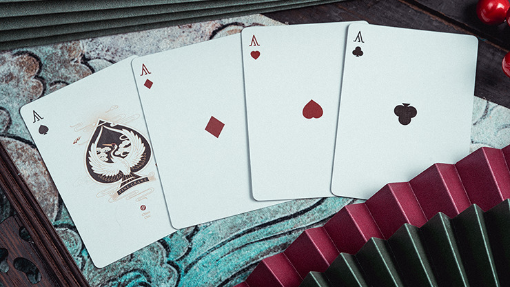 Pine Crane Playing Cards by Solokid - Image 4